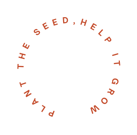 Plant the seed help it grow